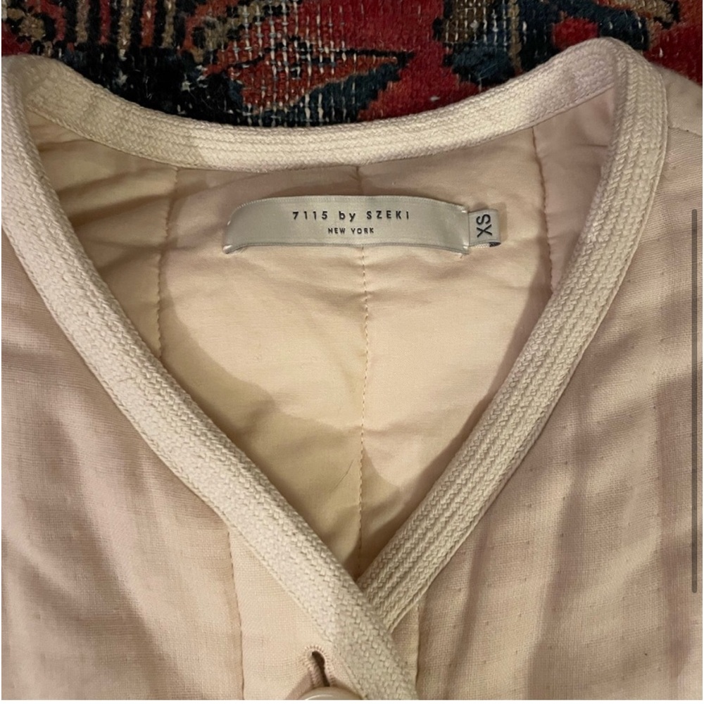 7115 by Szeki Button Front Jacket - Picture 3 of 4